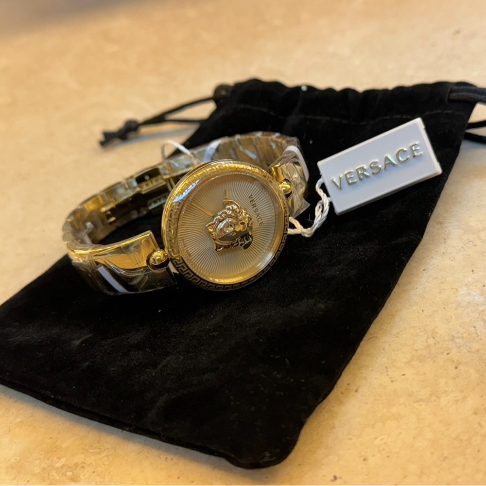 Women’s Gold Versace watch - Brand New and never worn. Original Price was $1,450